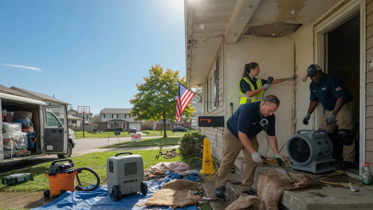 Water Damage Restoration in Roseglen, ND near me